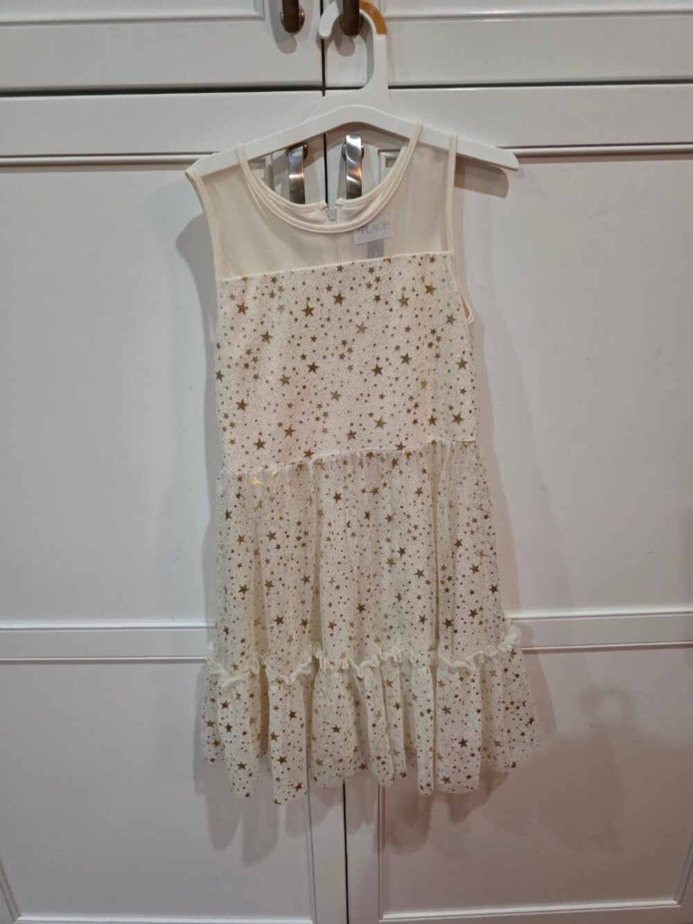 Children’s Place Gold Star Tulle Dress Girls 8